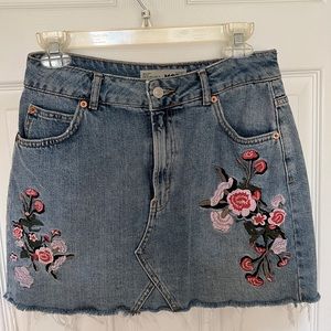 Top shop Jean skirt